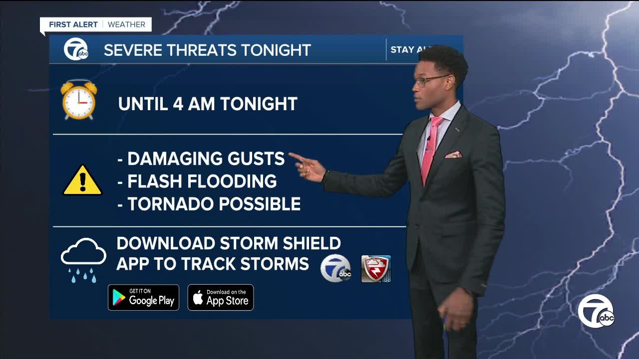 Detroit Weather: Strong storms possible overnight; dangerous heat follows