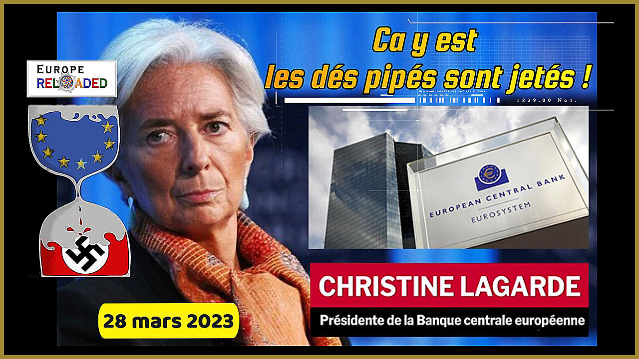 Christine Lagarde "chienne de garde des mondialistes" ? Ca en a tout l'air ... Voir descriptif. (Hd 720)