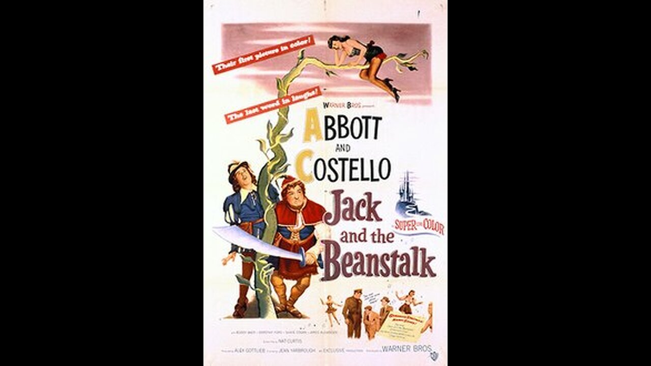 Jack and the Beanstalk 1952 Abbott & Costello Classic Fairytale Full Movie