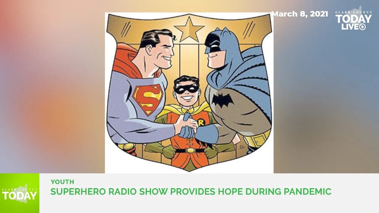 Superhero radio show provides hope during pandemic