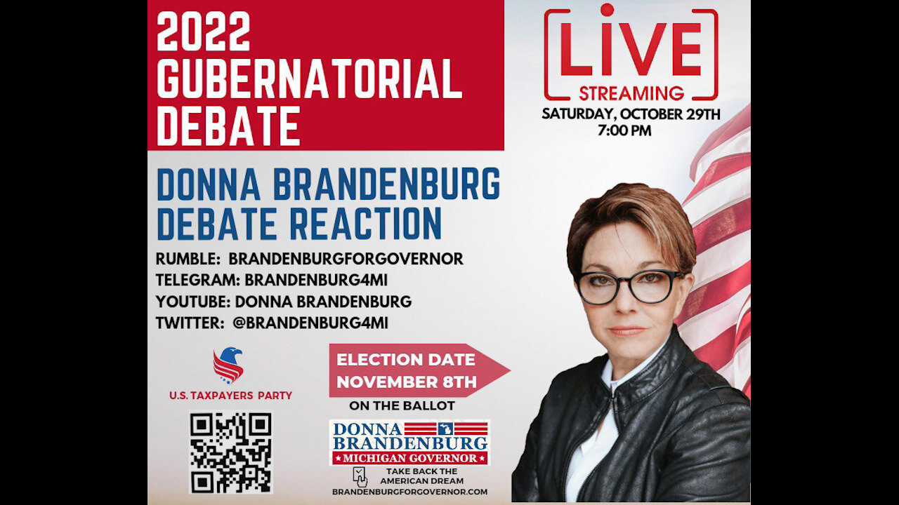 BNN (Brandenburg News Network) 10/29/2022 - Brandenburg - 2022 Gubernatorial Debate Reaction