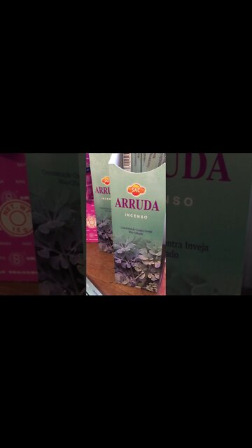 Limpeza energética com Incenso de Arruda