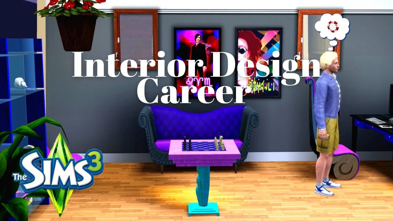 Sims 3 - Having Fun With The Interior Design Career