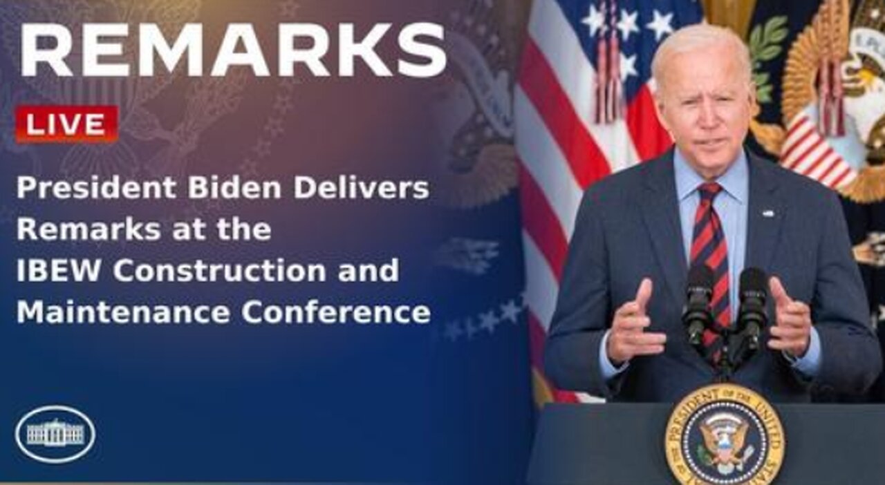 President Biden Delivers Remarks at the IBEW Construction and Maintenance Conference
