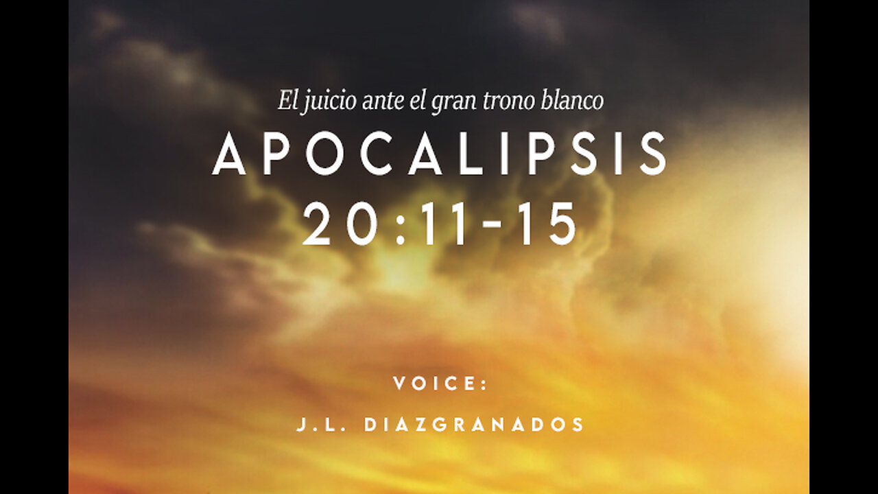 Apocalipsis 20:11-15