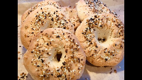 Keto Bagel / Only 3 ingredients