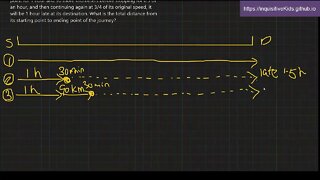 6th Grade Solving Itinerary Problems Using Comparison: Problem 4