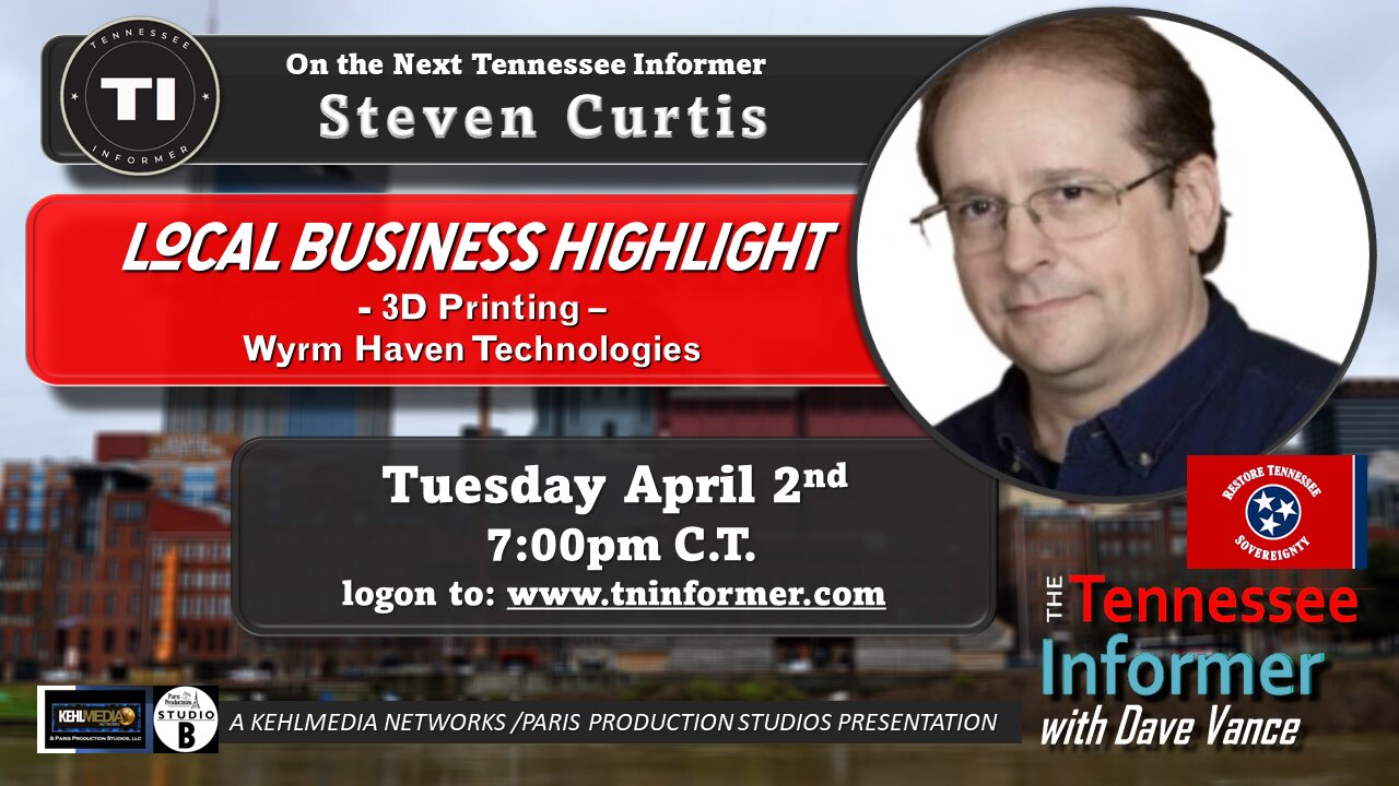 "Crafting Tomorrow: Steven Curtis Unveils 3D Printing Wonders | The Tennessee Informer"