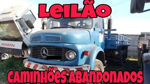 Ep.06 🚚 Leilão de Caminhões Abandonados