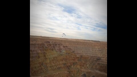 Paramotor flight in Yuma Arizona - Eye of Grande