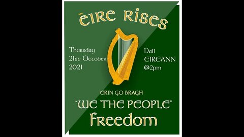 DAIL EIREANN PROTEST THURSDAY 21ST OF OCTOBER 2021 - NINJA KNIGHT