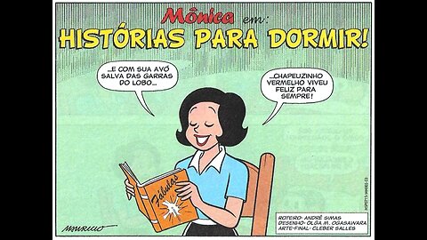 Mônica em-Histórias para dormir | Gibis do Rapha 2