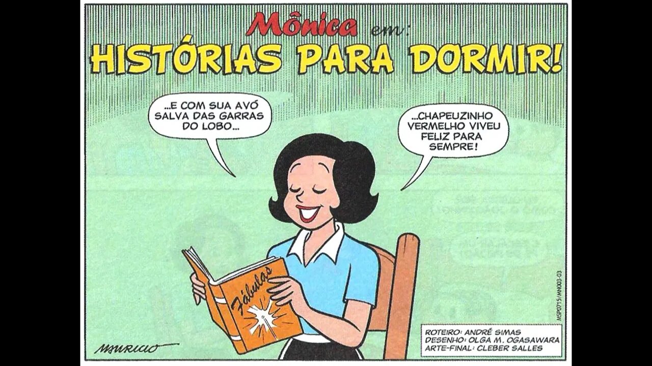 Mônica em-Histórias para dormir | Gibis do Rapha 2