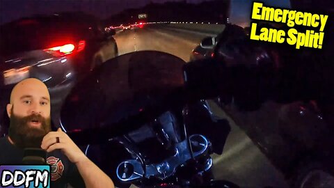 Whoa! How To Lane Split a 2020 Harley Davidson Sport Glide!