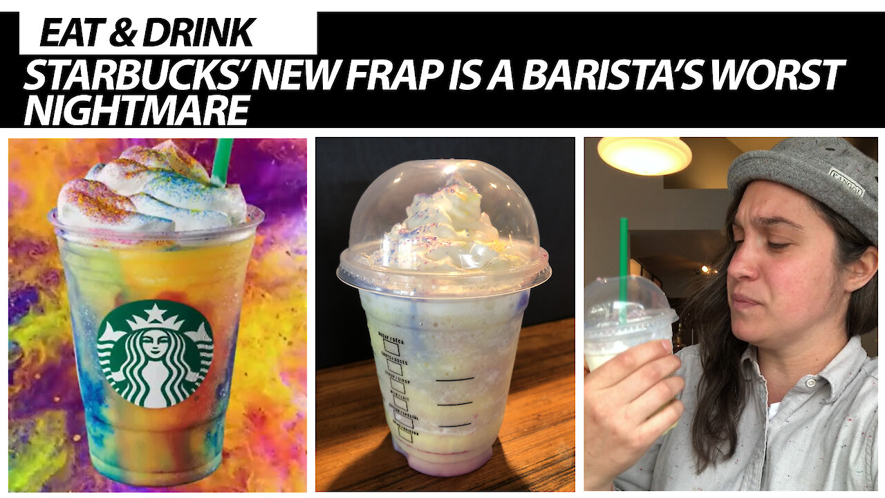 Starbucks' New Frap Is A Barista's Nightmare