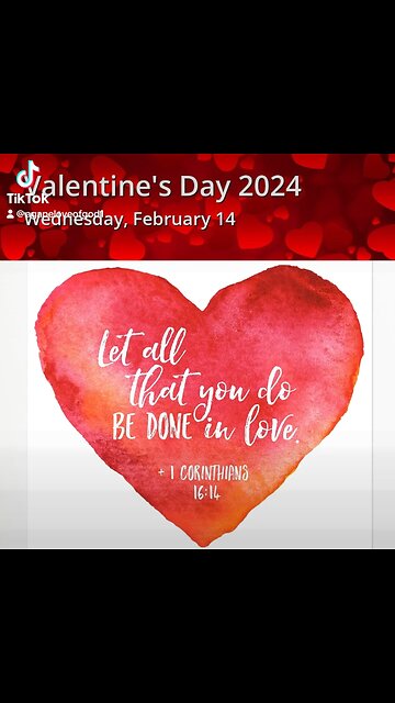 Happy Valentine's Day 2024: Embrace Love, Grace, and Joy #shorts #peace #joy #blessings #fyp #faith
