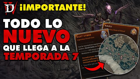 DIABLO 4 ESPAÑOL | ¿La MEJOR inclusión al JUEGO? ¡TODO sobre la Temporada 7!