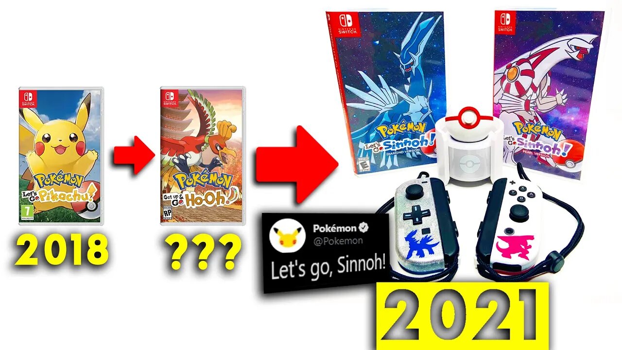 🤩 Pokémon Lo Hizo de Nuevo!! REMAKES DIAMANTE Y PERLA 2021 CONFIRMADOS !?