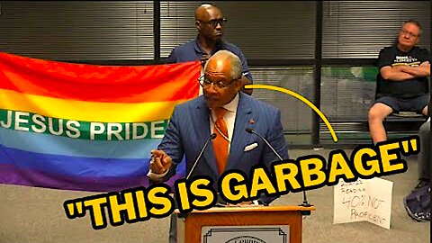 Bishop Patrick L. Wooden Sr. || Slams LGBTQ Agenda At School Board Meeting !!