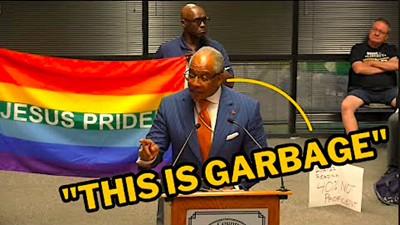 Bishop Patrick L. Wooden Sr. || Slams LGBTQ Agenda At School Board Meeting !!