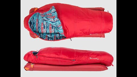 ANJ Outdoors 32F - 59F Youth and Kids Sleeping Bag IndoorOutdoor Boys and Girls Sleeping Bag...