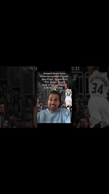 Greatest Playoff Performances (Non-NBA Finals Edition) Modern Era #shorts