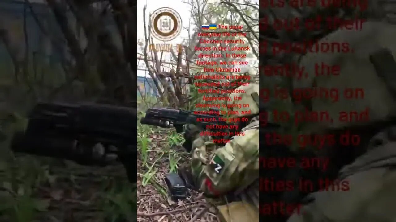 Everyday Life Of Chechen Special Forces In The Luhansk Direction Pt.1! Follow @Kadyrov_95 For More!