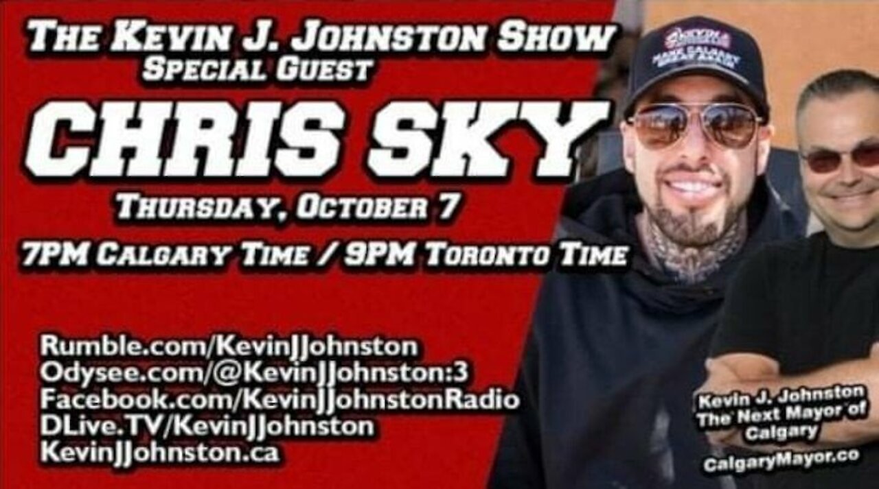 The Kevin J Johnston Show Chris Sky's Crazy Canadian Adventures