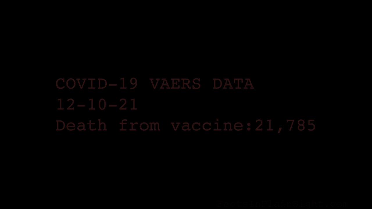 VAERS COVID-19 Vaccine Deaths 12-10-21