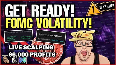 FOMC FUD LIVE SCALPING | | LIVE ANALYSIS | 6K PROFITS ON STREAM