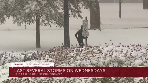 Why does it snow on Wednesdays??