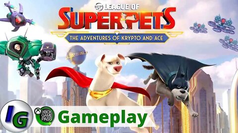 DC League of Super-Pets: The Adventures of Krypto and Ace Gameplay on Xbox Game Pass