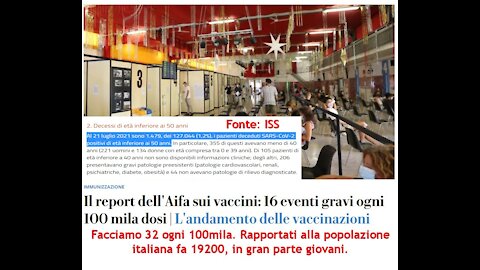 Da "eventi gravi" a "sintomi influenzali intensi"