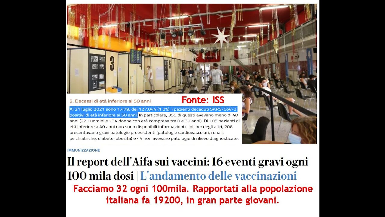Da "eventi gravi" a "sintomi influenzali intensi"