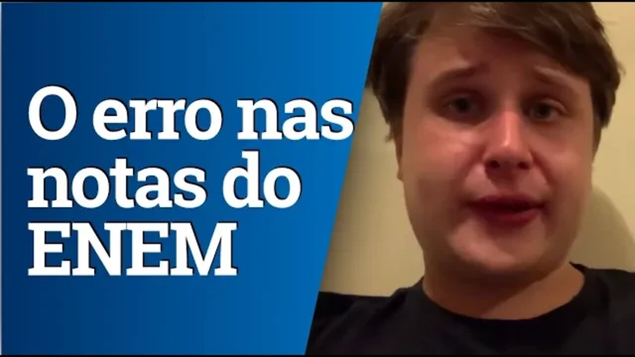 As causas e as consequências do erro nas notas do ENEM 2019