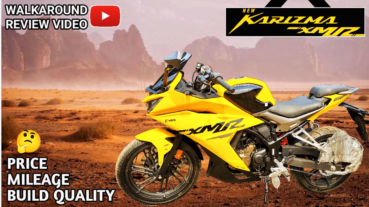 New Hero Karizma XMR 2024 : Ride Your Legend ❤️ Full Walkaround Hindi Review #hero #india