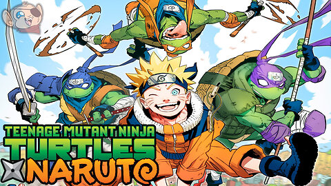 The Ninja Turtles Meet Up With Naruto and Team 7 in This Crazy Crossover!