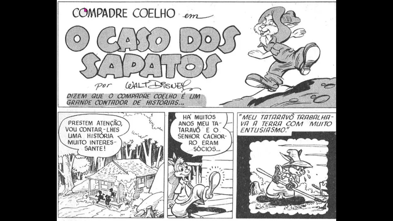 30 COMPADRE COELHO EM O CASO DOS SAPATOS historia em quadrinhos #quadrinhos #comics