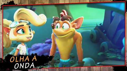 Crash Bandicoot 4 it's about time, Olha a onda | Gameplay PT-BR #5