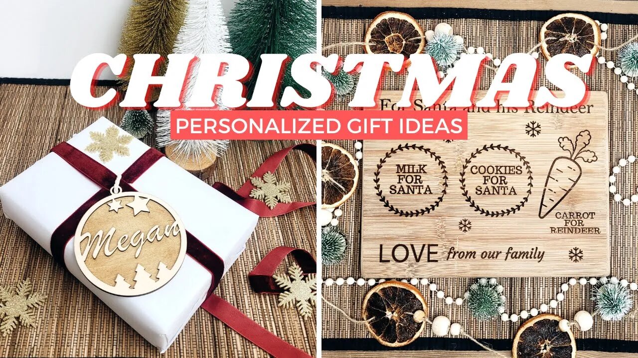 DIY PERSONALIZED CHRISTMAS GIFT - Laser Cutting and Engraving with Xtool M1