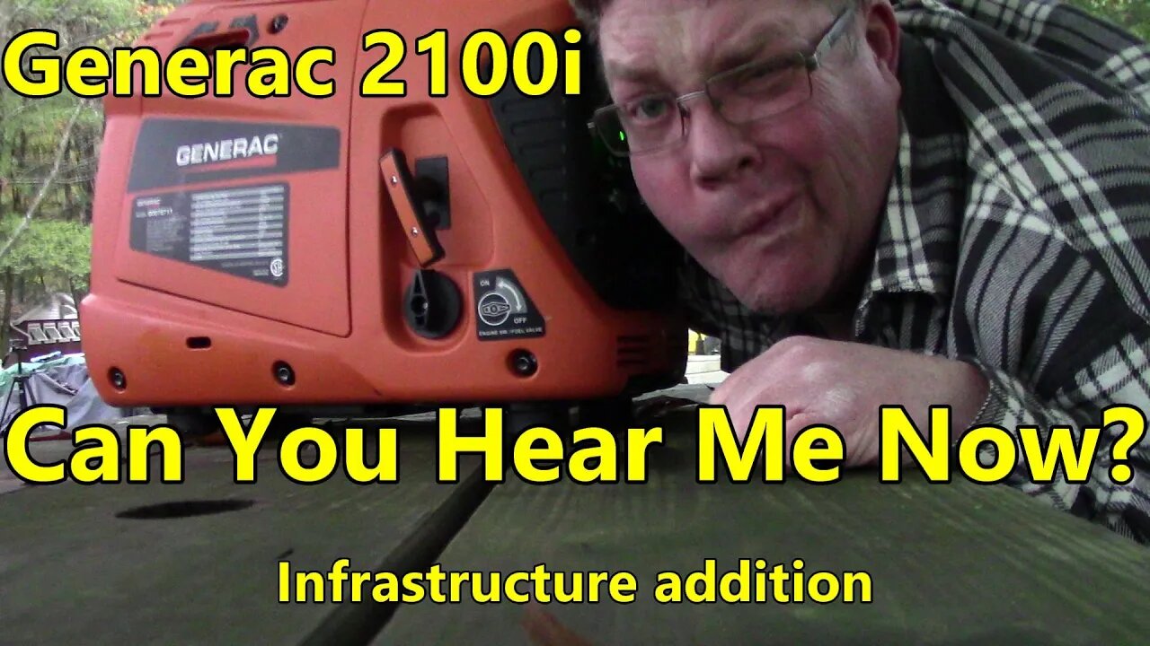 Generac 2100i generator, first impressions