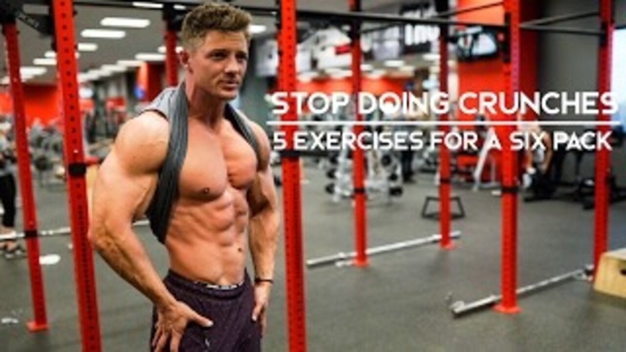 STOP DOING CRUNCHES | 5 Exercises For A Six Pack