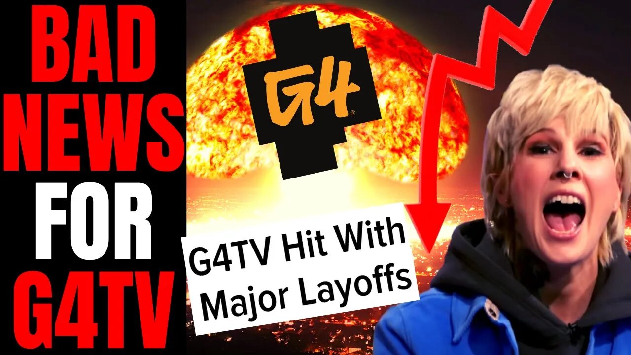 BAD NEWS For G4TV! | MASSIVE Layoffs After Frosk DESTROYED Woke Company With Sexism In Gaming Rant