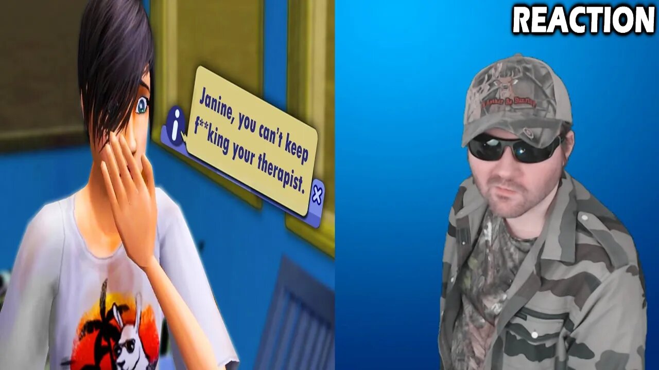 The Sims 2 Is CHAOTIC (FakeGamerGirl) REACTION!!! (BBT)
