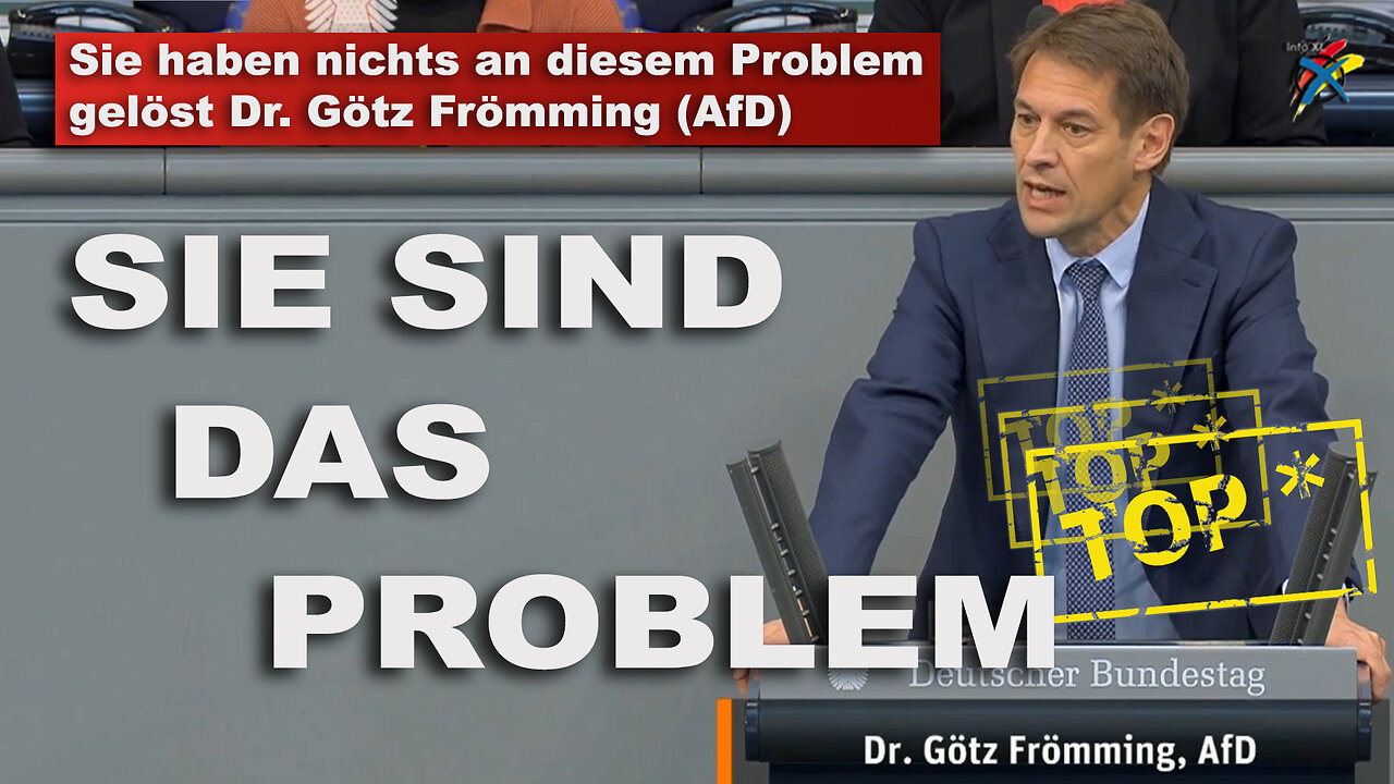 Sie haben nichts an diesem Problem gelöst Dr. Götz Frömming (AfD)