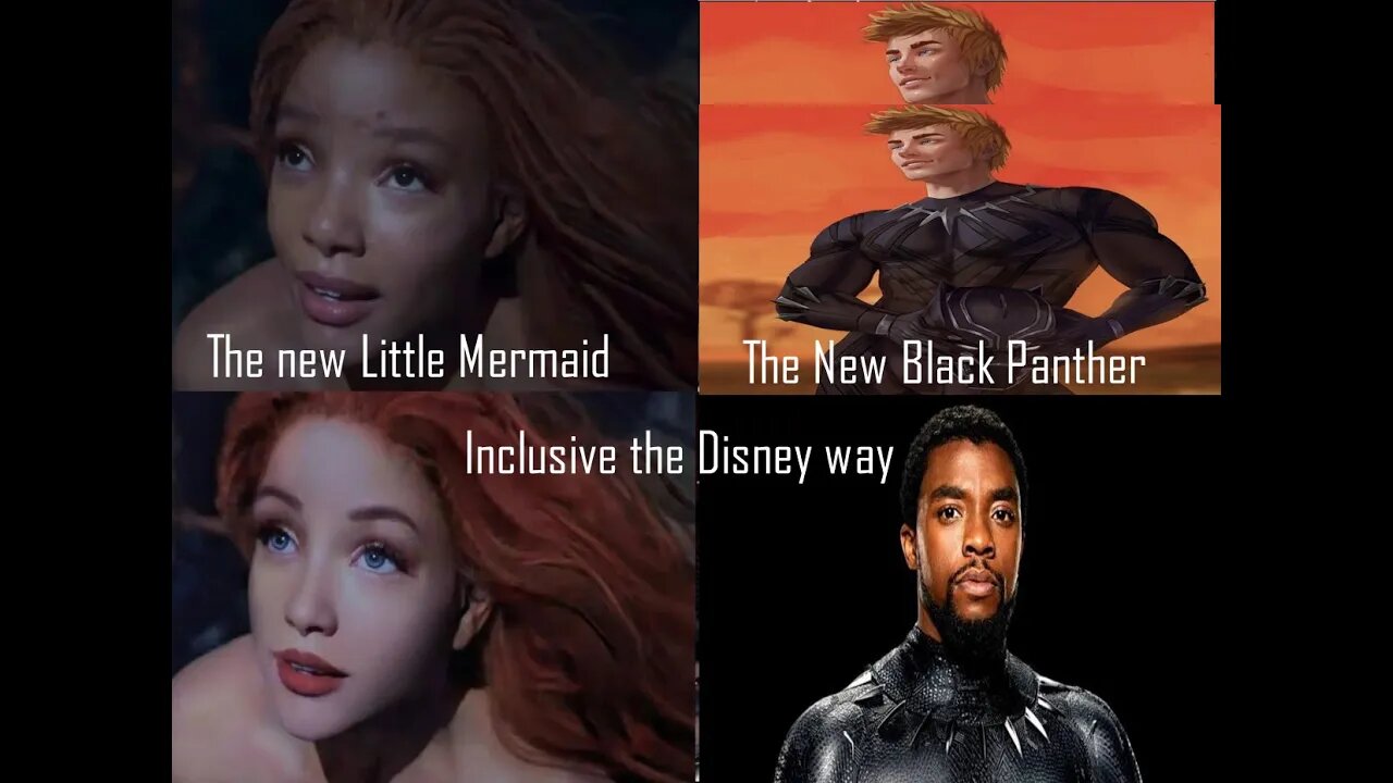 Black Panther can be White just like The Little Mermaid can be Black. Don't you love inclusivity