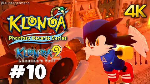 Klonoa Phantasy Reverie Series - Parte 10 Klonoa 2 Lunatea’s Veil! Mundo 3 (Español) [2K]