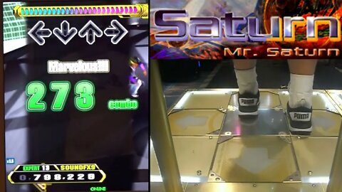 Saturn - EXPERT (13) - AA#525 (Full Combo) on Dance Dance Revolution A3 (AC, US)