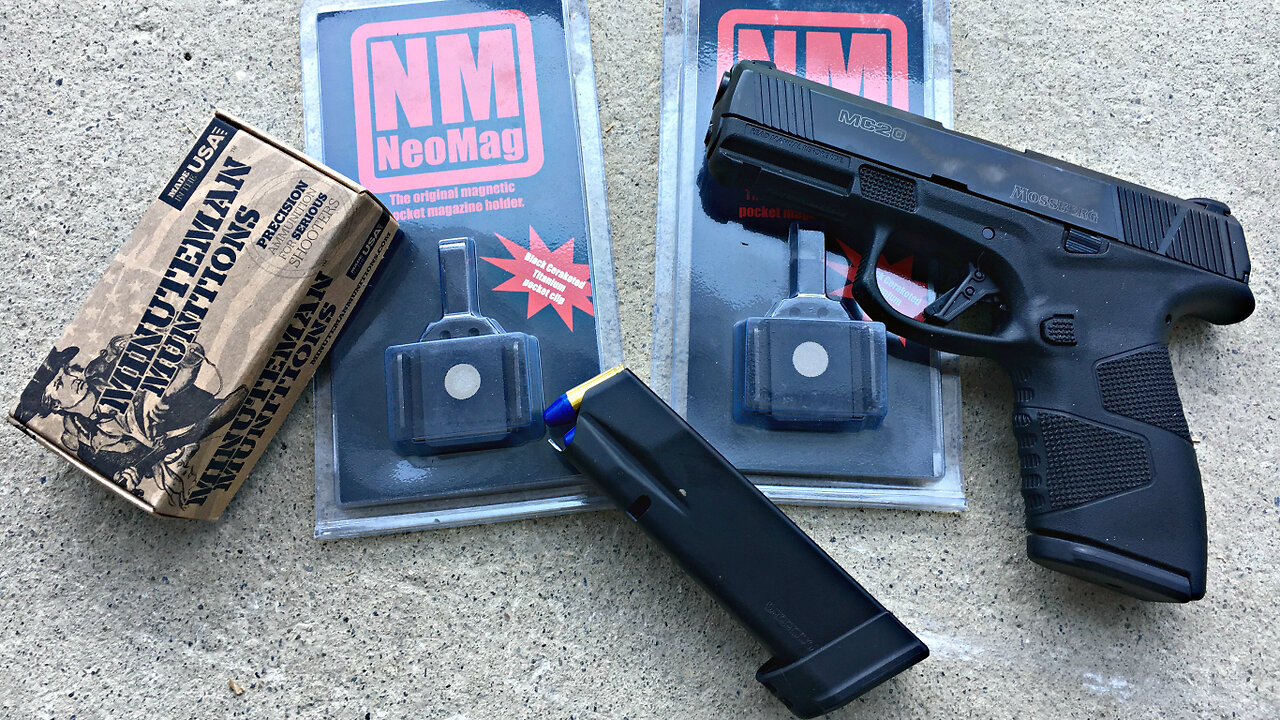 1st Look: NeoMag - Mossberg MC2C - AR500 Target Solutions TSR