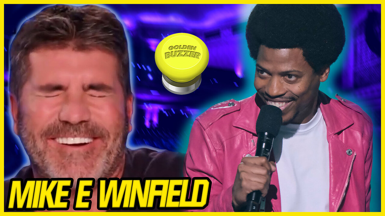 Golden Buzzer: Mike E. Winfield conquista Simon Cowell com stand-up HILARIO | AGT: All Stars 2023